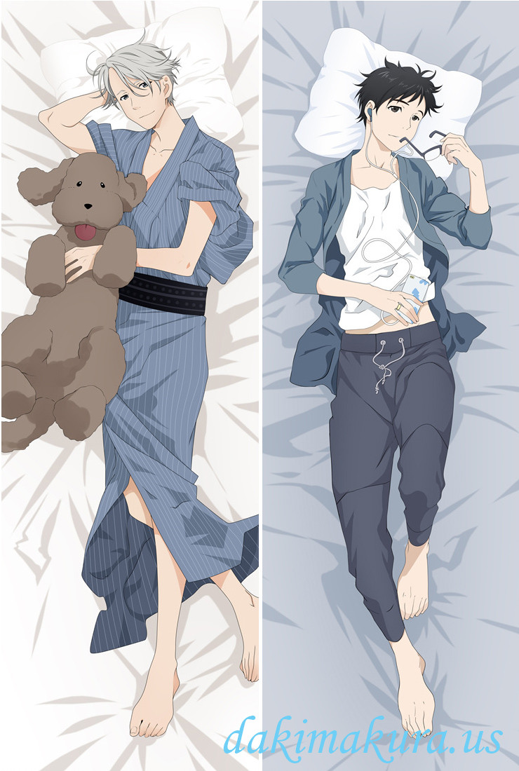 Viktor Nikiforov and Yuri Katsuki - Yuri on Ice!!! Male Anime Dakimakura Japanese Hugging Body Pillow Covers